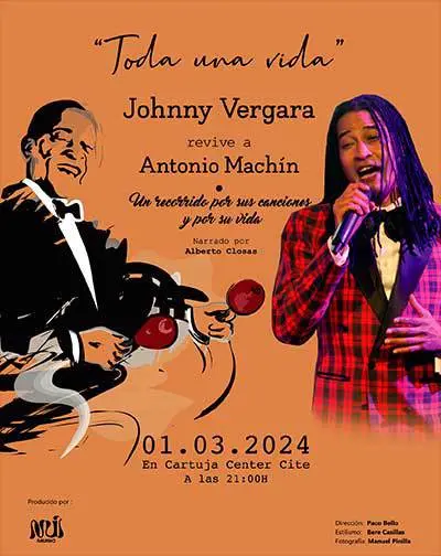 Concierto Homenaje a Antonio Machín – Johnny Vergara en Sevilla