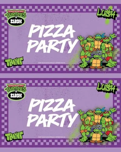 LUSH x Las Tortugas Ninja