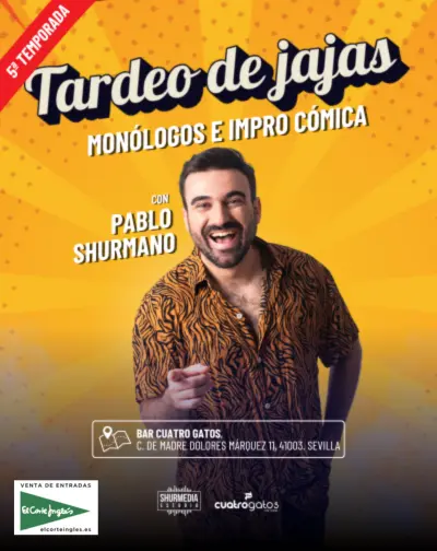 Tardeo de jajas – Monólogos e impro cómica en Sevilla