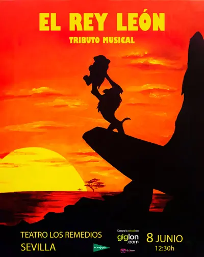 El Rey León, Tributo Musical en Sevilla