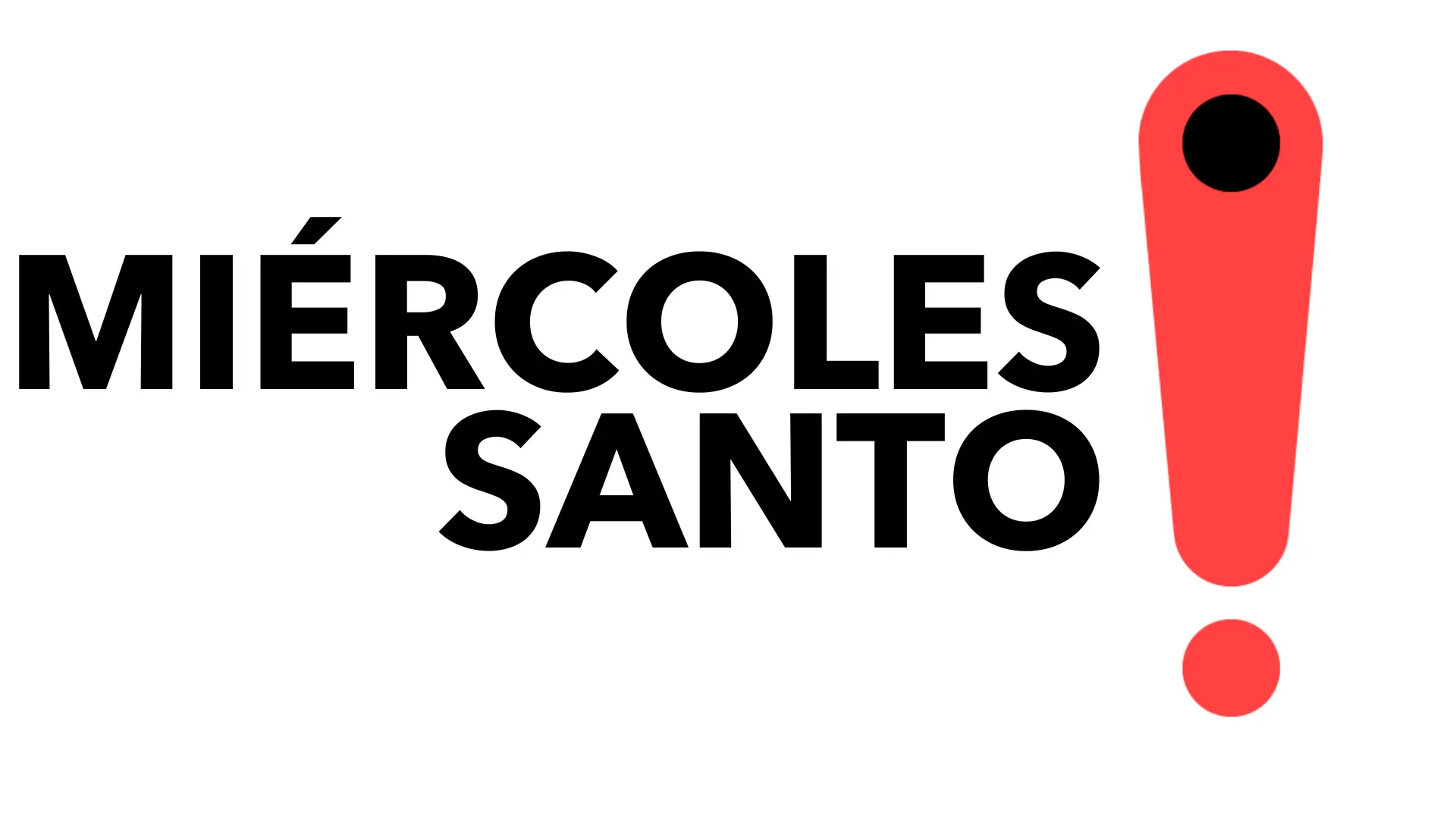 Miércoles Santo