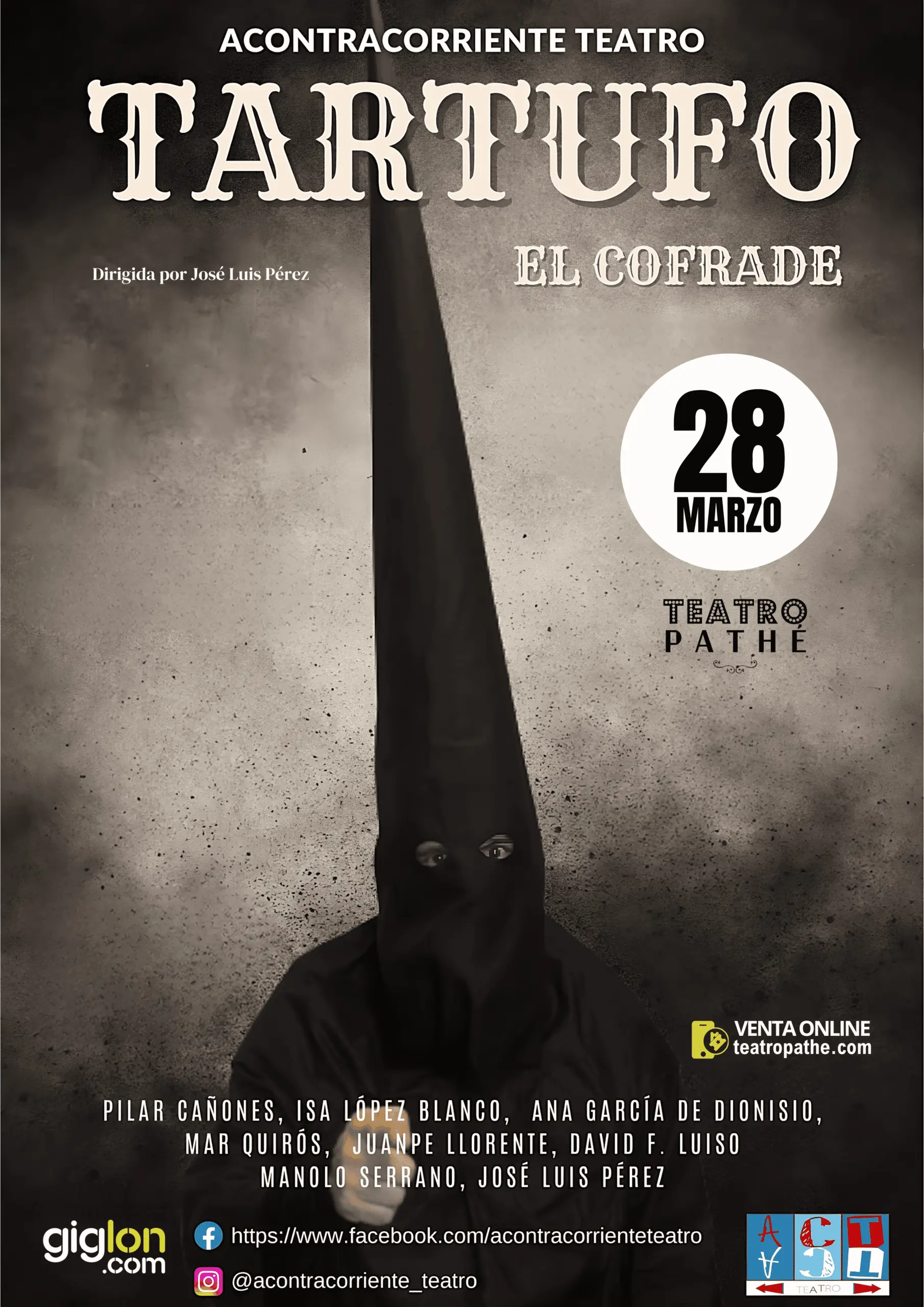 Entradas Tartufo el cofrade – A contracorriente Teatro en Sevilla