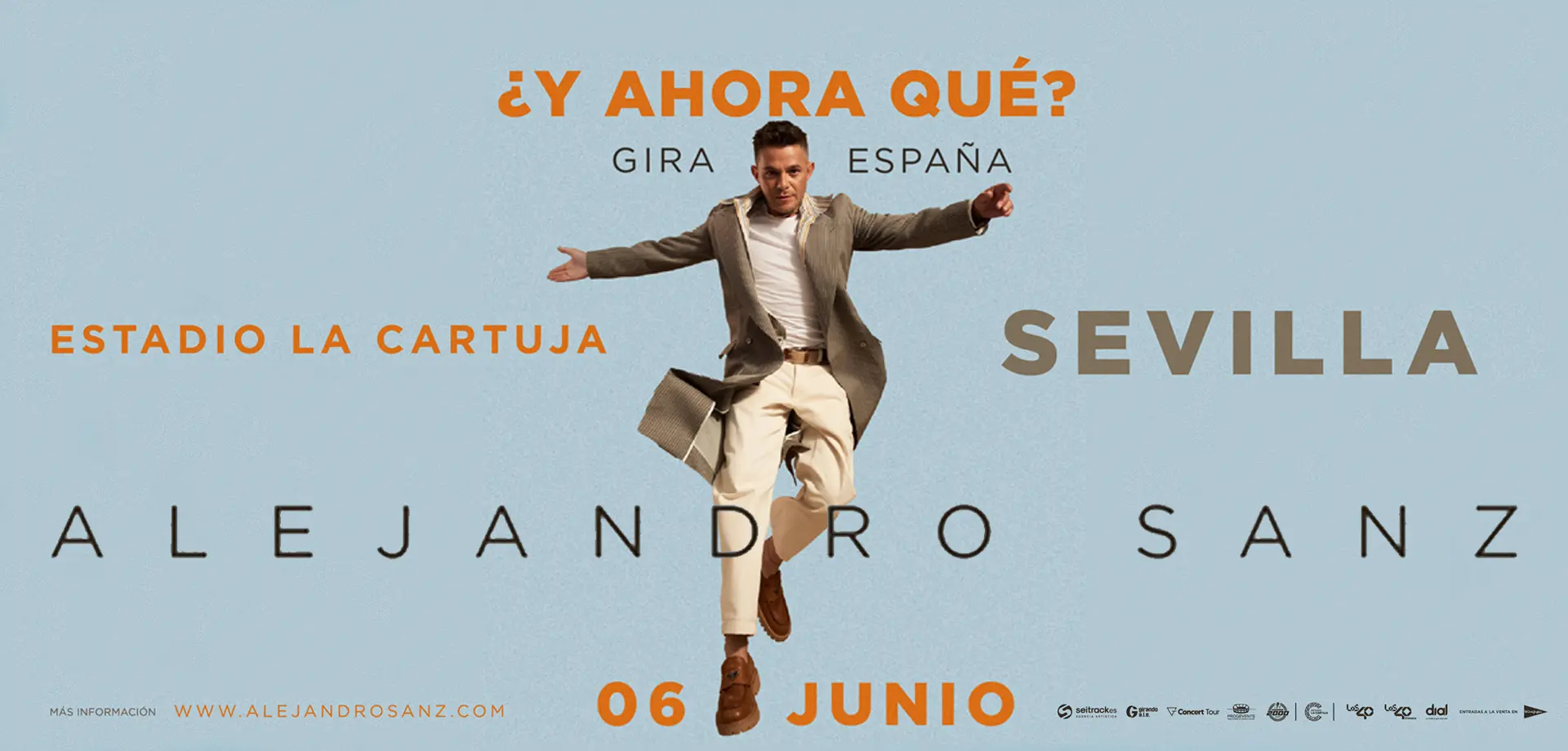 Concierto Alejandro Sanz – ¿Y Ahora Qué? en Sevilla