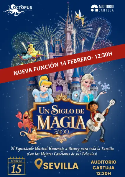 Un Siglo de Magia – Homenaje a Disney en Sevilla